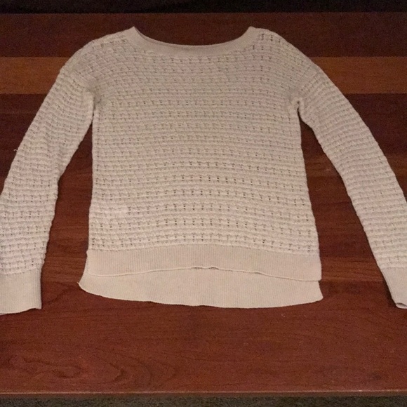LOFT tan long sleeve sweater - Picture 2 of 5